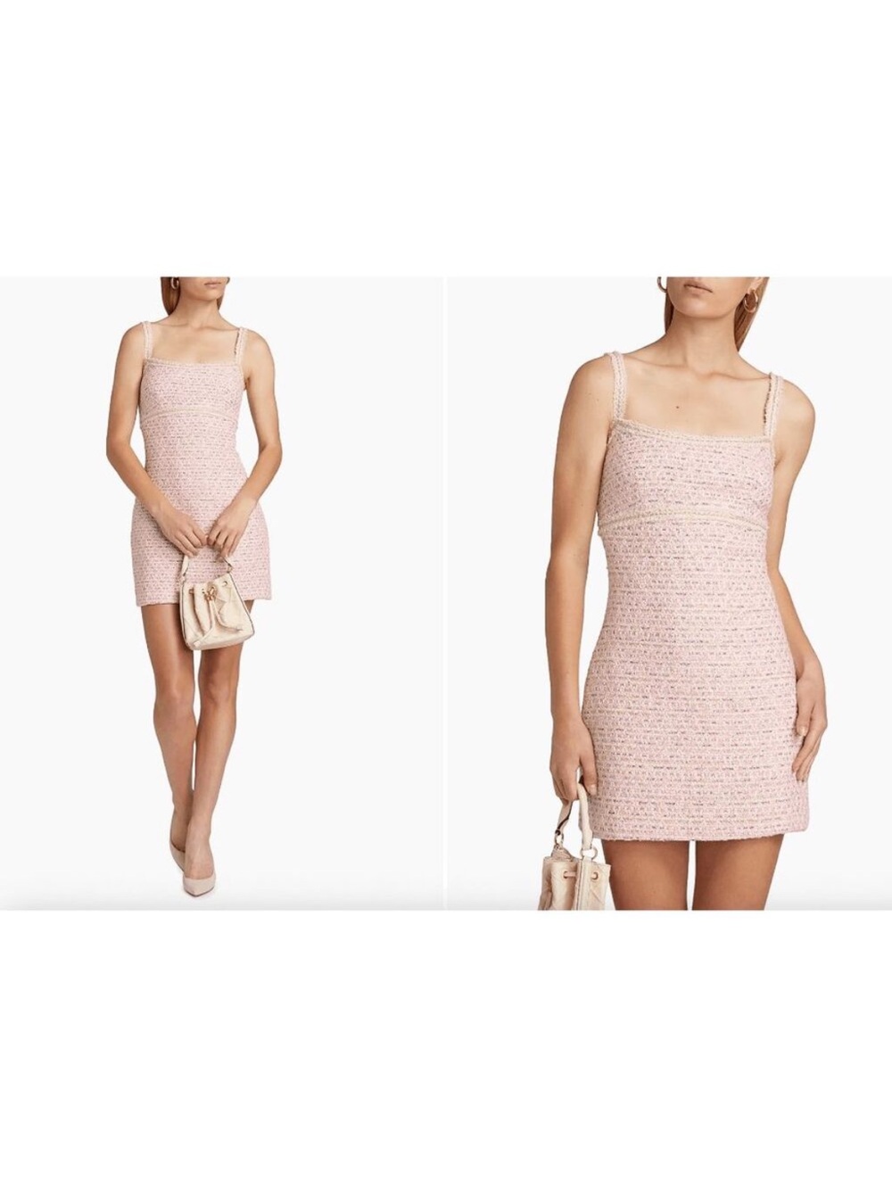 As It May Odalys Tweed Minidress